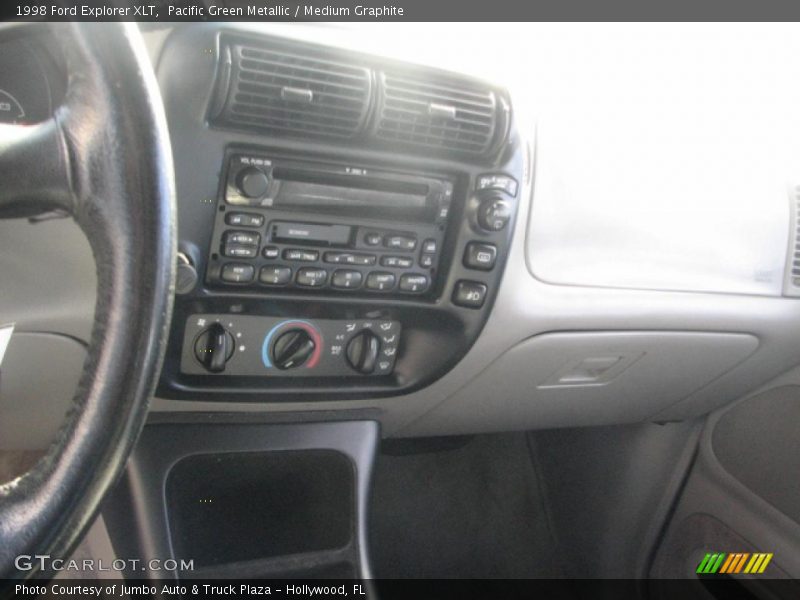 Pacific Green Metallic / Medium Graphite 1998 Ford Explorer XLT