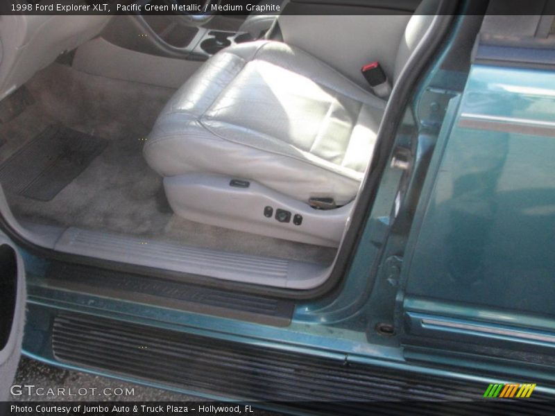 Pacific Green Metallic / Medium Graphite 1998 Ford Explorer XLT