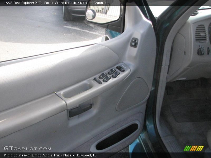Pacific Green Metallic / Medium Graphite 1998 Ford Explorer XLT