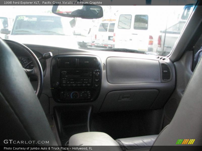 Pacific Green Metallic / Medium Graphite 1998 Ford Explorer XLT
