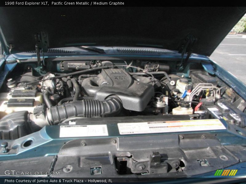  1998 Explorer XLT Engine - 4.0 Liter OHV 12-Valve V6