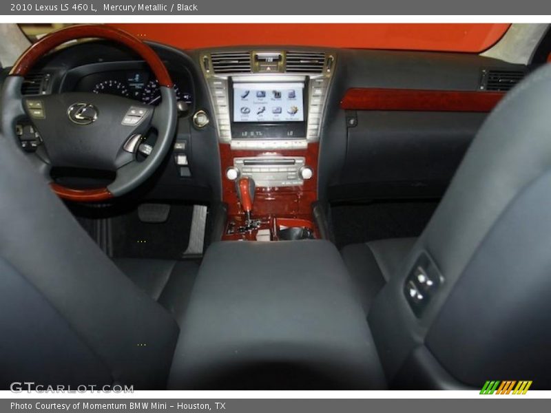 Mercury Metallic / Black 2010 Lexus LS 460 L