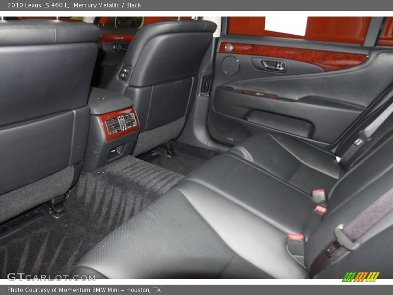 Mercury Metallic / Black 2010 Lexus LS 460 L