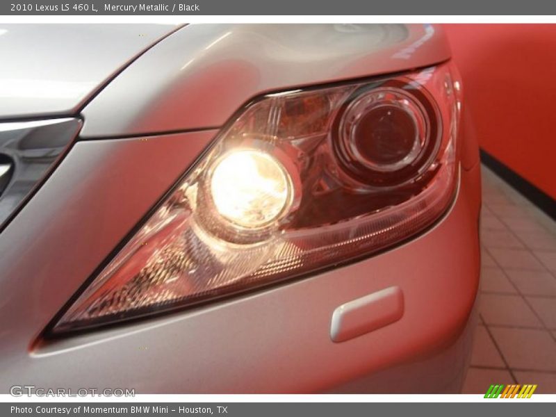 Mercury Metallic / Black 2010 Lexus LS 460 L