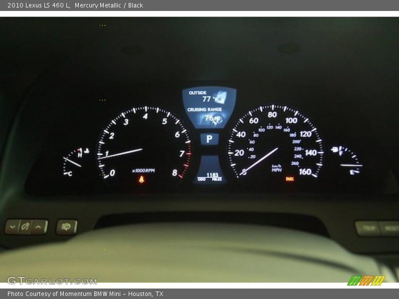  2010 LS 460 L 460 L Gauges
