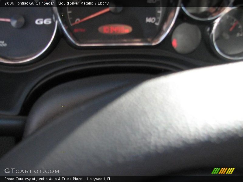 Liquid Silver Metallic / Ebony 2006 Pontiac G6 GTP Sedan