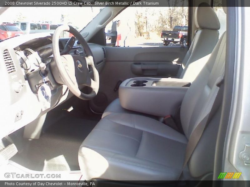 Silver Birch Metallic / Dark Titanium 2008 Chevrolet Silverado 2500HD LS Crew Cab