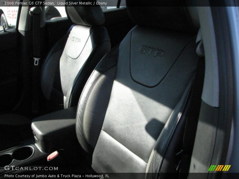 Liquid Silver Metallic / Ebony 2006 Pontiac G6 GTP Sedan