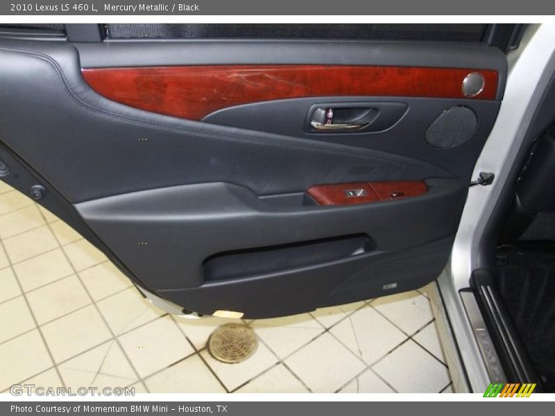 Mercury Metallic / Black 2010 Lexus LS 460 L