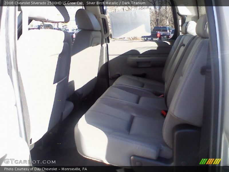 Silver Birch Metallic / Dark Titanium 2008 Chevrolet Silverado 2500HD LS Crew Cab