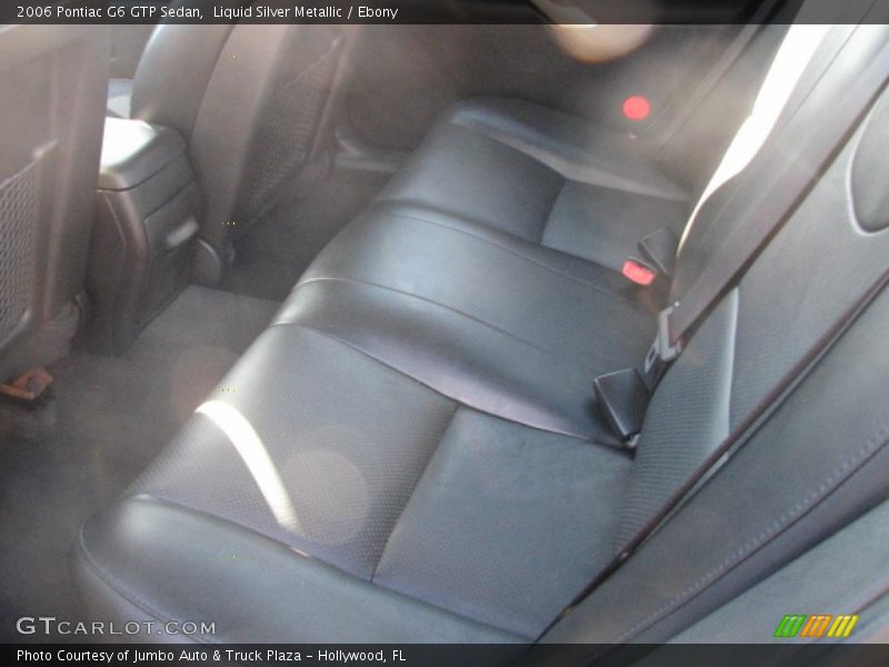 Liquid Silver Metallic / Ebony 2006 Pontiac G6 GTP Sedan