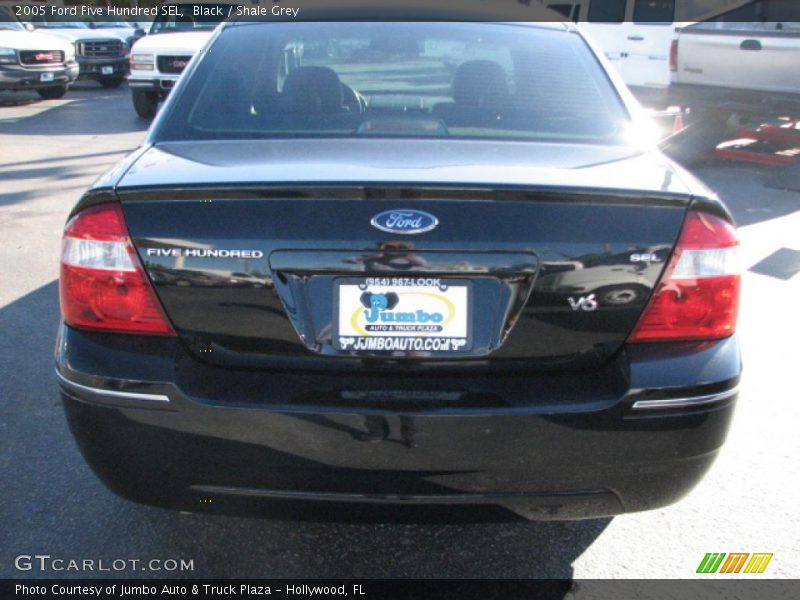 Black / Shale Grey 2005 Ford Five Hundred SEL
