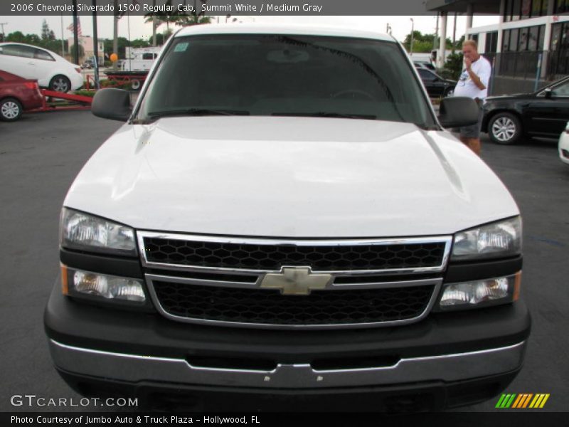 Summit White / Medium Gray 2006 Chevrolet Silverado 1500 Regular Cab