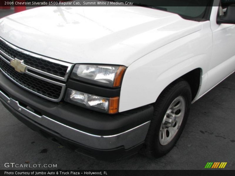 Summit White / Medium Gray 2006 Chevrolet Silverado 1500 Regular Cab