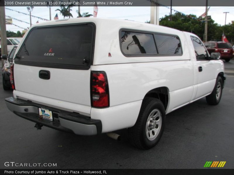 Summit White / Medium Gray 2006 Chevrolet Silverado 1500 Regular Cab