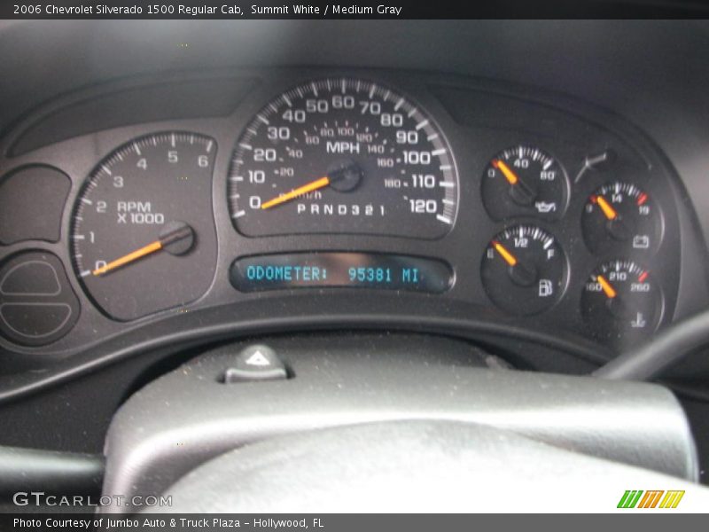  2006 Silverado 1500 Regular Cab Regular Cab Gauges