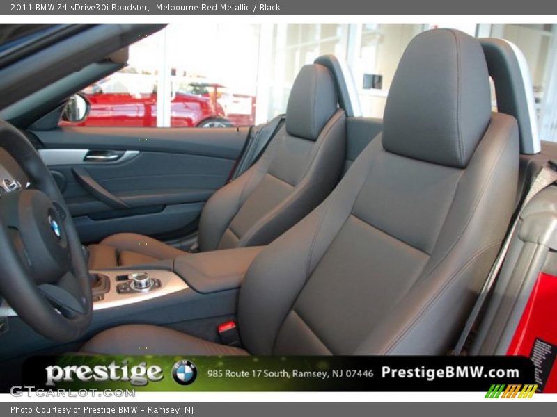 Melbourne Red Metallic / Black 2011 BMW Z4 sDrive30i Roadster