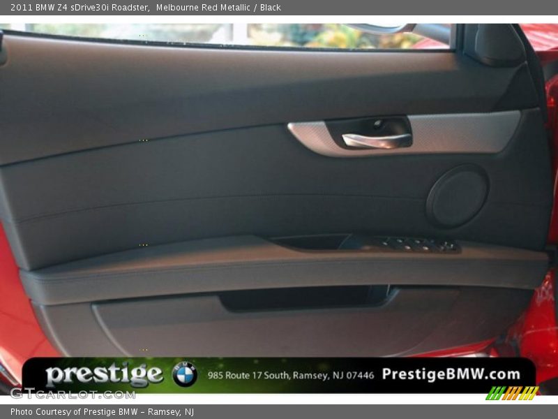 Melbourne Red Metallic / Black 2011 BMW Z4 sDrive30i Roadster
