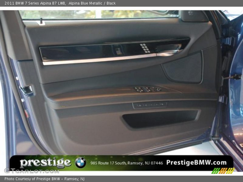 Alpina Blue Metallic / Black 2011 BMW 7 Series Alpina B7 LWB