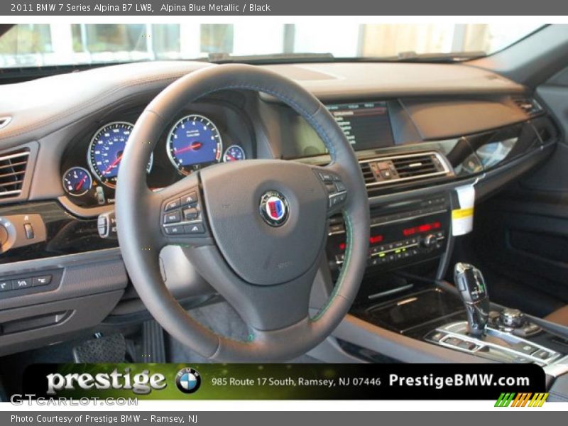 Alpina Blue Metallic / Black 2011 BMW 7 Series Alpina B7 LWB