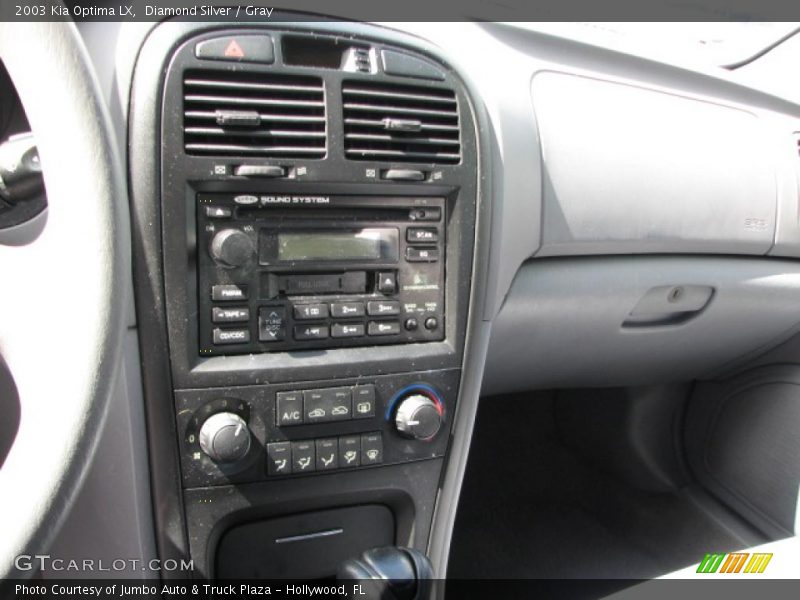 Diamond Silver / Gray 2003 Kia Optima LX