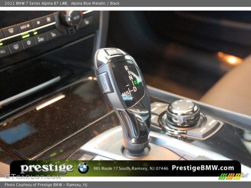 Alpina Blue Metallic / Black 2011 BMW 7 Series Alpina B7 LWB