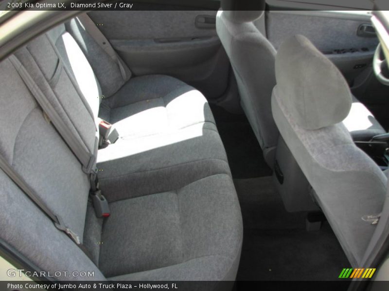 Diamond Silver / Gray 2003 Kia Optima LX