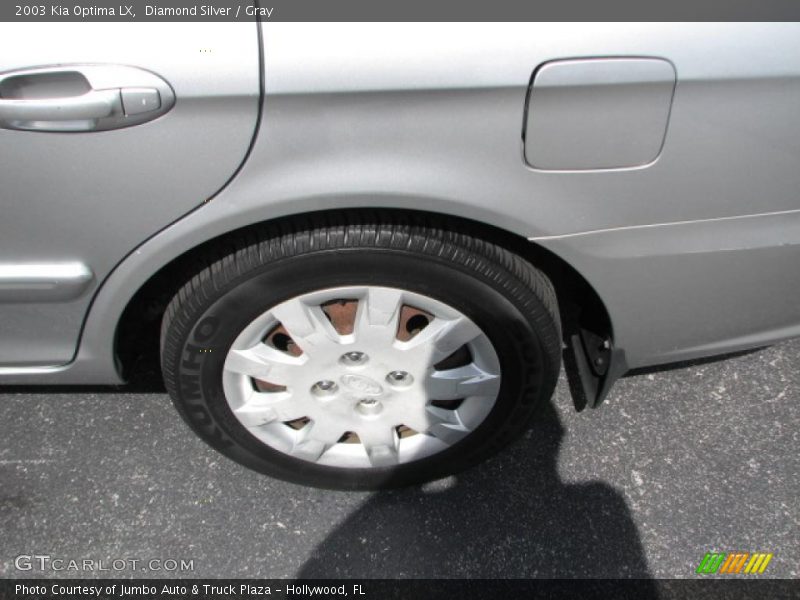 Diamond Silver / Gray 2003 Kia Optima LX