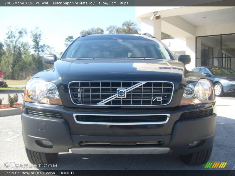 Black Sapphire Metallic / Taupe/Light Taupe 2006 Volvo XC90 V8 AWD