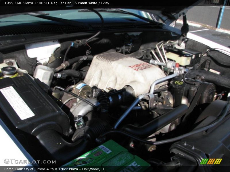  1999 Sierra 3500 SLE Regular Cab Engine - 6.5 Liter OHV 16-Valve Turbo-Diesel V8