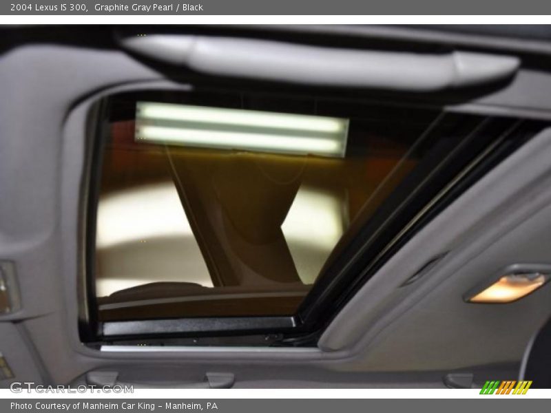 Graphite Gray Pearl / Black 2004 Lexus IS 300