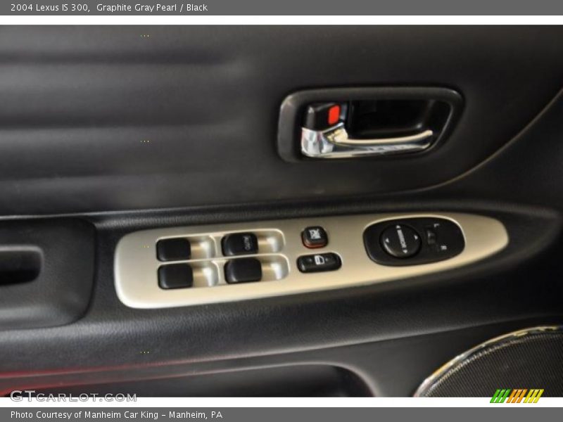 Graphite Gray Pearl / Black 2004 Lexus IS 300