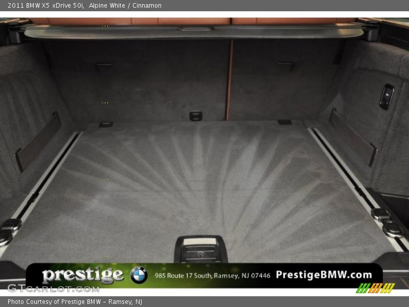 Alpine White / Cinnamon 2011 BMW X5 xDrive 50i