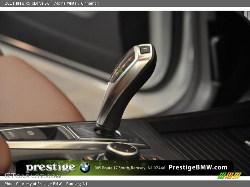 Alpine White / Cinnamon 2011 BMW X5 xDrive 50i