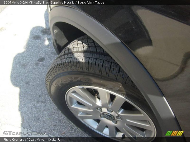 Black Sapphire Metallic / Taupe/Light Taupe 2006 Volvo XC90 V8 AWD