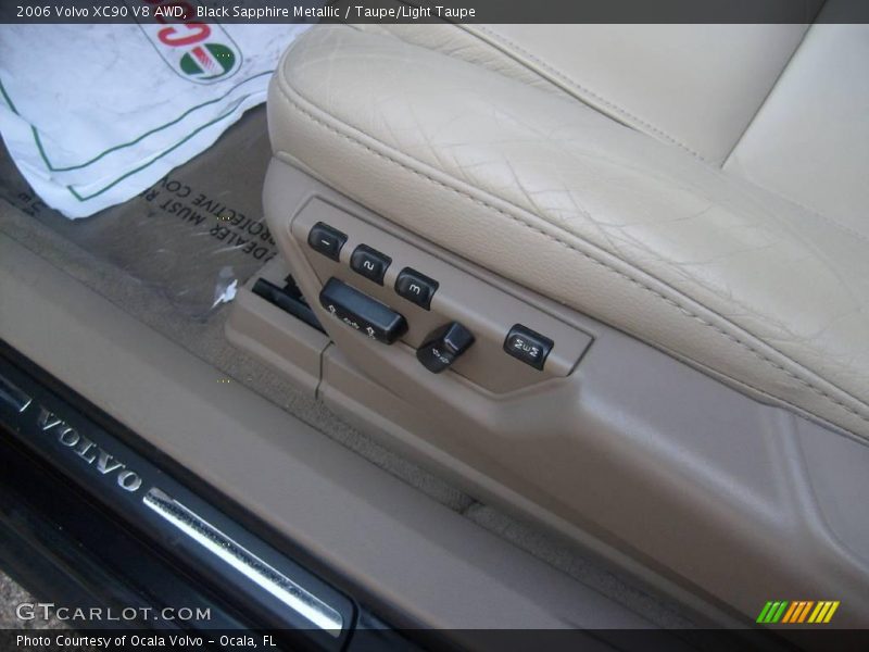 Black Sapphire Metallic / Taupe/Light Taupe 2006 Volvo XC90 V8 AWD