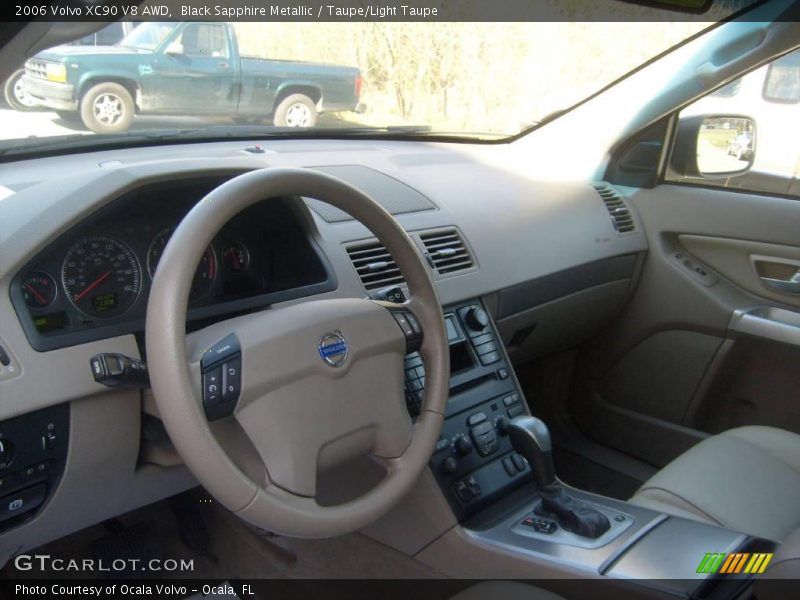 Black Sapphire Metallic / Taupe/Light Taupe 2006 Volvo XC90 V8 AWD