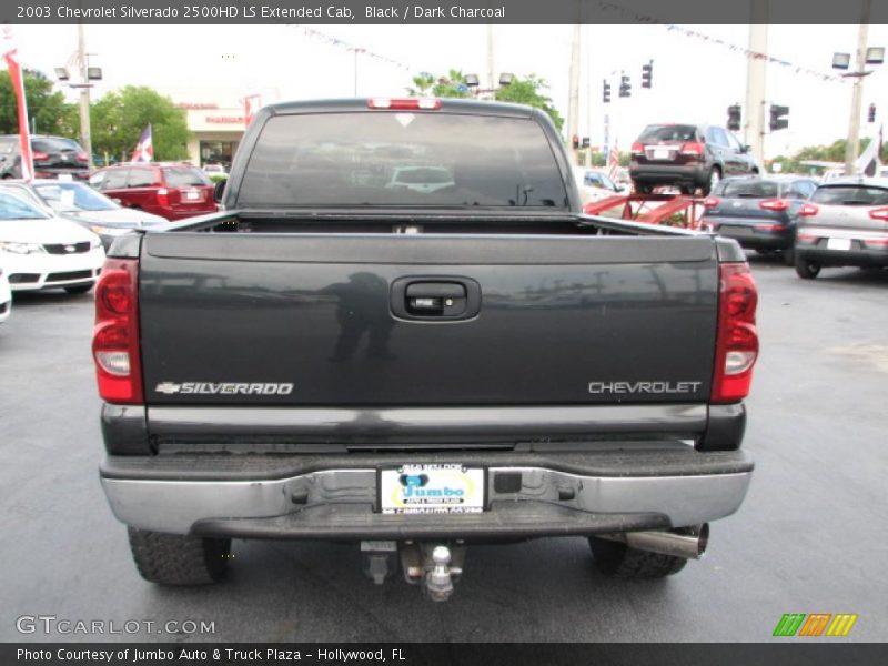 Black / Dark Charcoal 2003 Chevrolet Silverado 2500HD LS Extended Cab