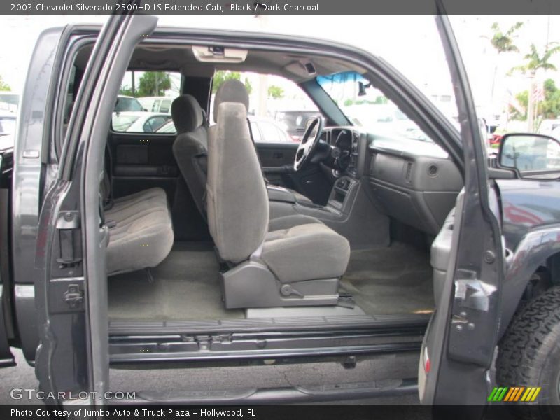 Black / Dark Charcoal 2003 Chevrolet Silverado 2500HD LS Extended Cab
