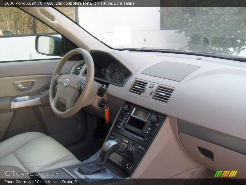 Black Sapphire Metallic / Taupe/Light Taupe 2006 Volvo XC90 V8 AWD