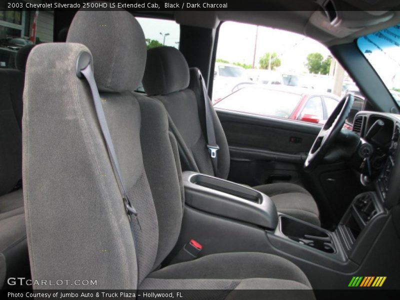 Black / Dark Charcoal 2003 Chevrolet Silverado 2500HD LS Extended Cab