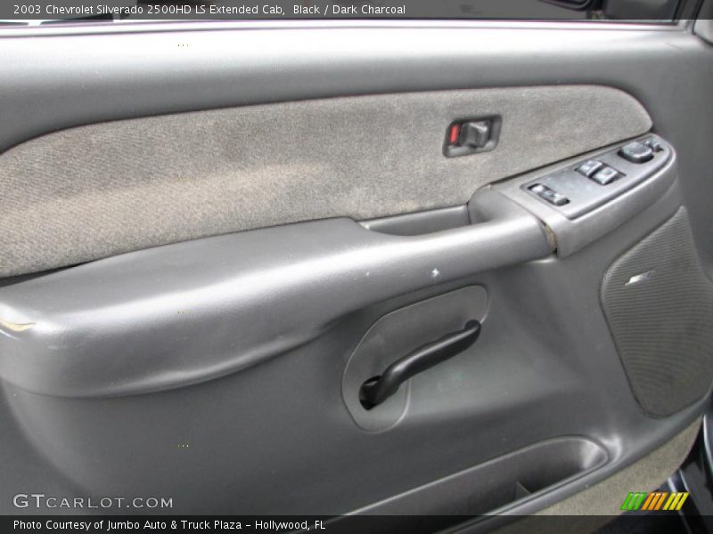 Black / Dark Charcoal 2003 Chevrolet Silverado 2500HD LS Extended Cab