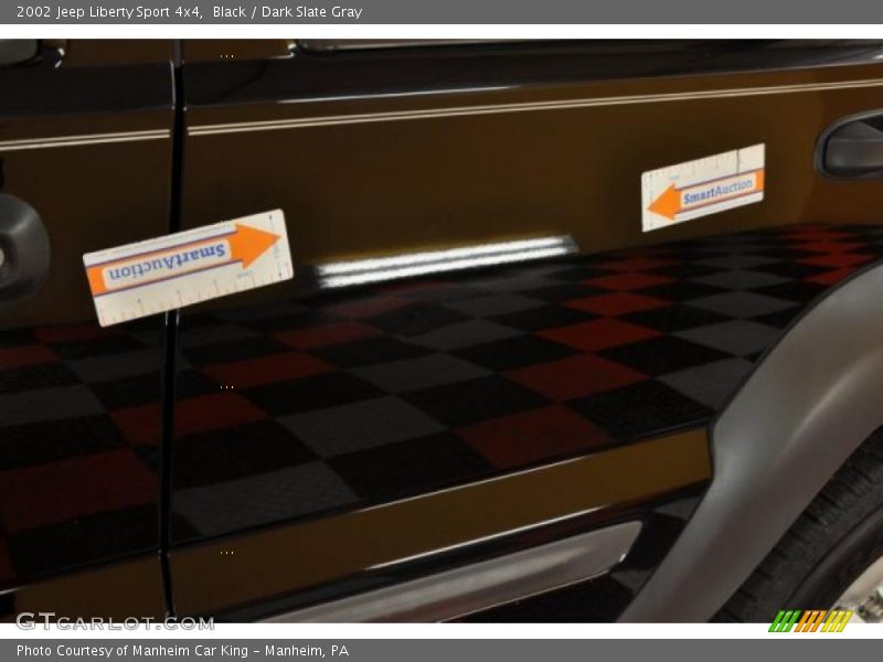 Black / Dark Slate Gray 2002 Jeep Liberty Sport 4x4