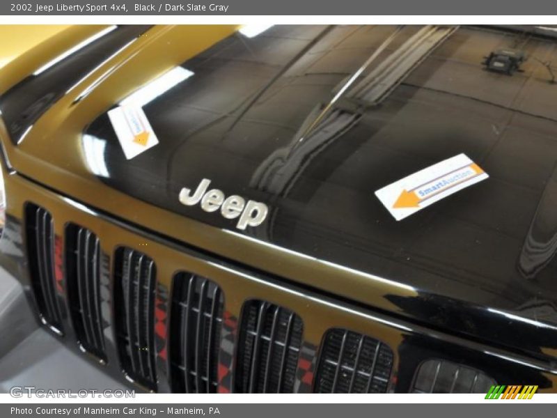 Black / Dark Slate Gray 2002 Jeep Liberty Sport 4x4