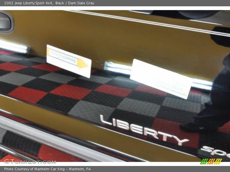 Black / Dark Slate Gray 2002 Jeep Liberty Sport 4x4