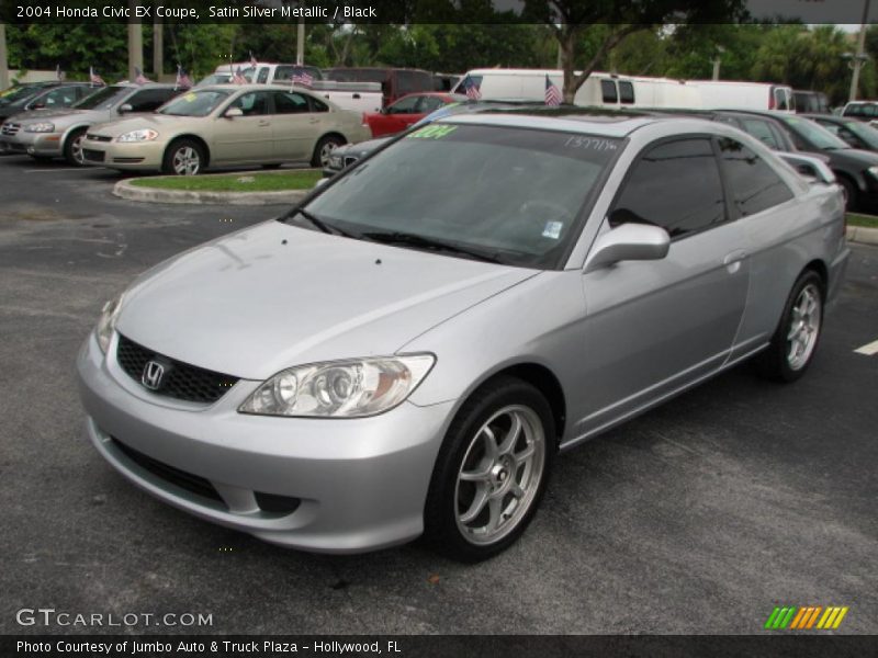 Front 3/4 View of 2004 Civic EX Coupe