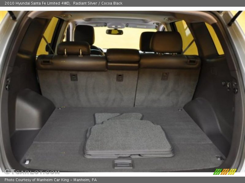  2010 Santa Fe Limited 4WD Trunk