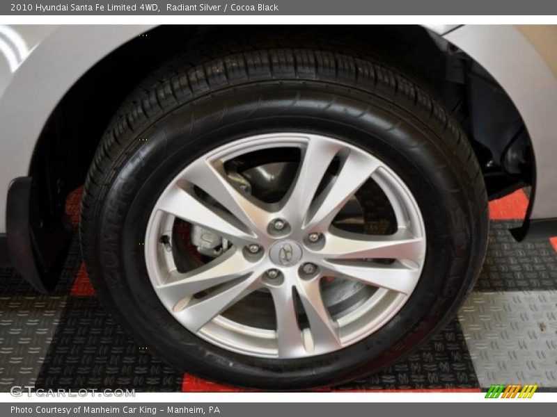  2010 Santa Fe Limited 4WD Wheel
