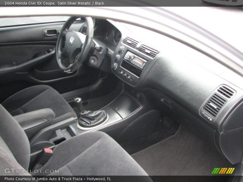  2004 Civic EX Coupe Black Interior