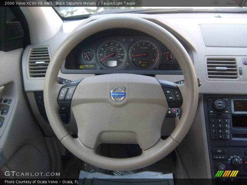 Black Sapphire Metallic / Taupe/Light Taupe 2006 Volvo XC90 V8 AWD